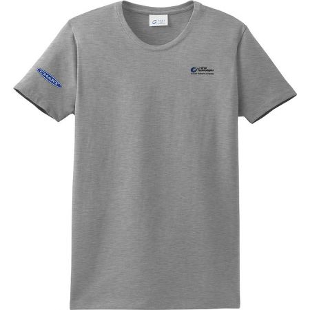 20-LPC61, Small, Athletic Heather, Right Sleeve, Chart_blue, Left Chest, Cryo-Technologies. 20-LPC61, Small, Athletic Heather, Right Sleeve, Chart_blue, Left Chest, Cryo-Technologies.